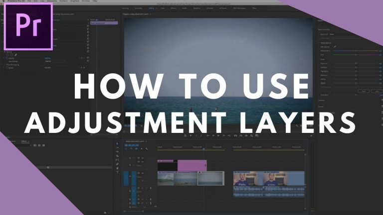 Adjustment Layers Premiere Pro [2022] (How To Use)