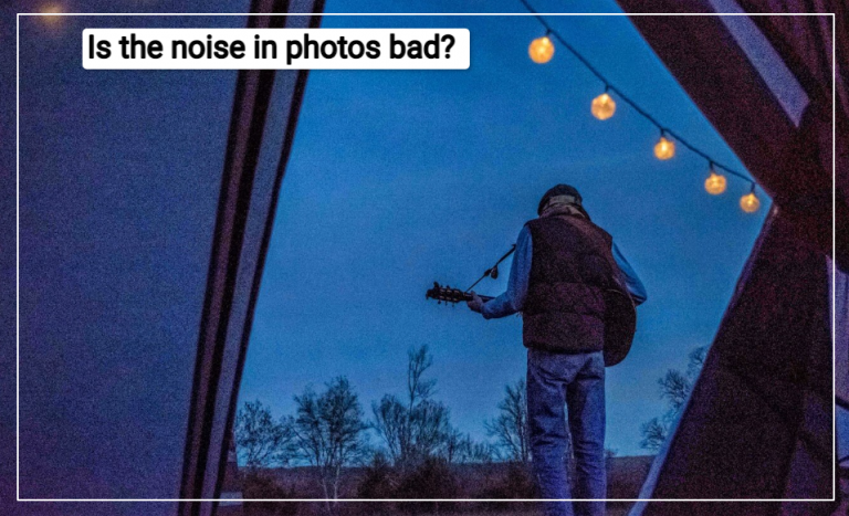 What is noise in photography?