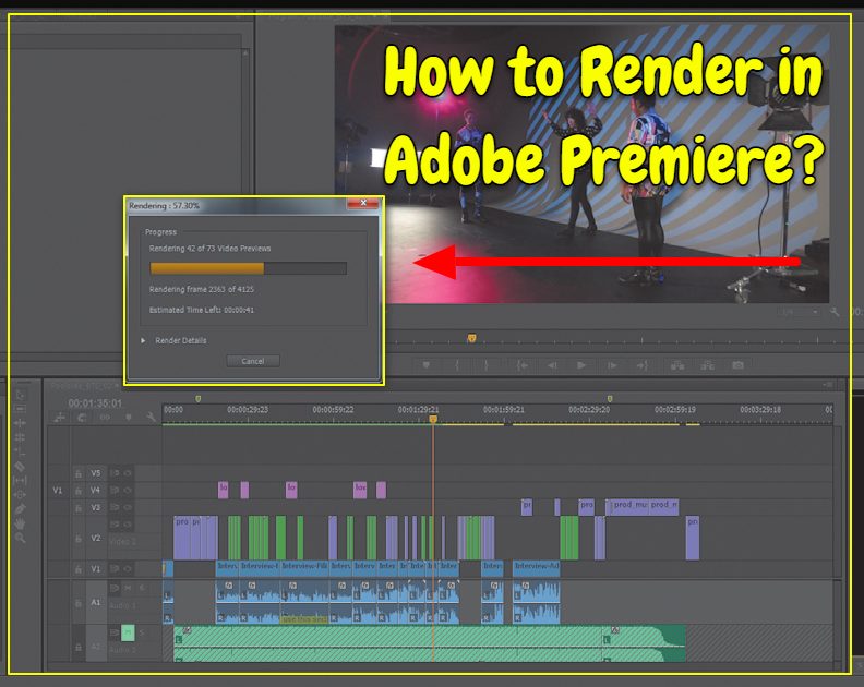How to render in Adobe Premiere?