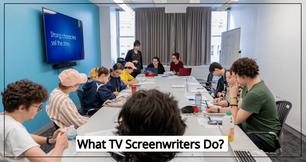 What TV Screenwriters Do?