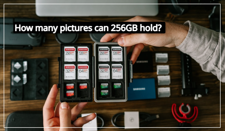 How many pictures can 256GB hold?