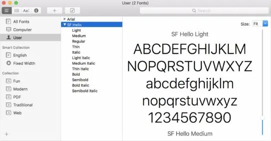 How to Install Fonts in Photoshop for Mac