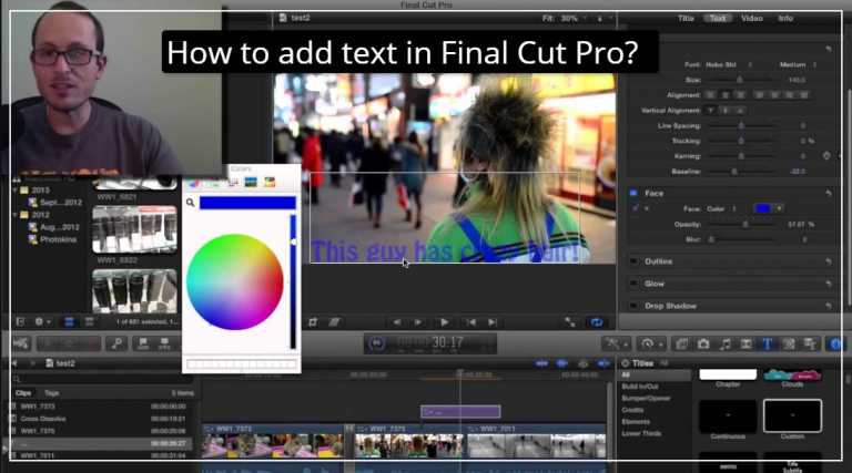 How to add text in Final Cut Pro? [4 Simple Techniques]