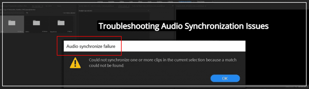 Troubleshooting Audio Synchronization Issues